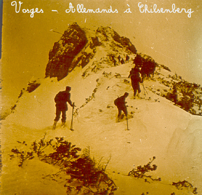 Diapos de la guerre de 1914/1918 - Vosges - Chilsenberg
